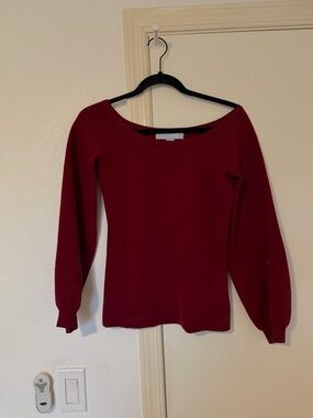 Hill House Home The Maude Sweater in Dark Cherry
